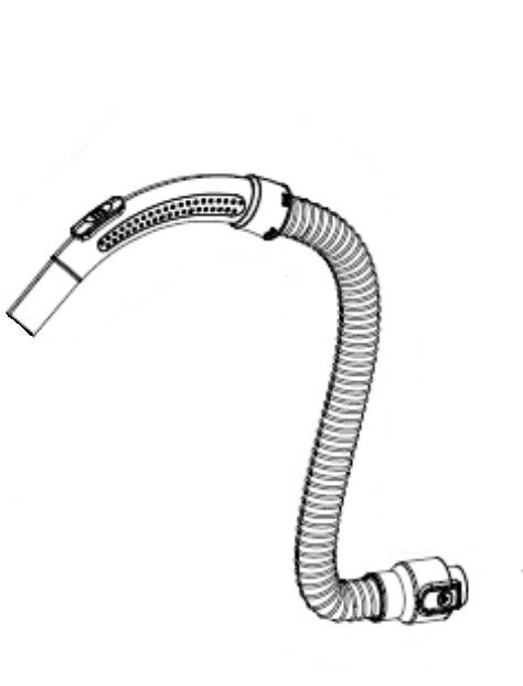 Hoover FACBL25J Pet Pro Bagless Vacuum Cleaner Hose Assembly (029246059002)