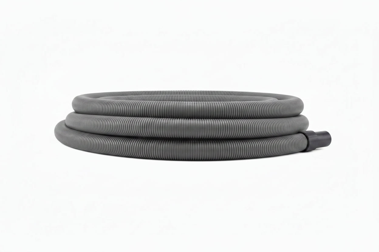 38mm GVAC Extraction Hose with Cuffs - 15 Metres - Grey (HG38G-CUFF)