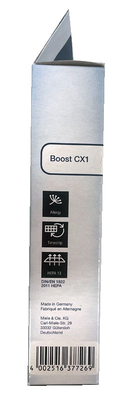 Miele Boost CX1 SF-HA 60 HEPA AirClean Vacuum Cleaner Filter (11639210)