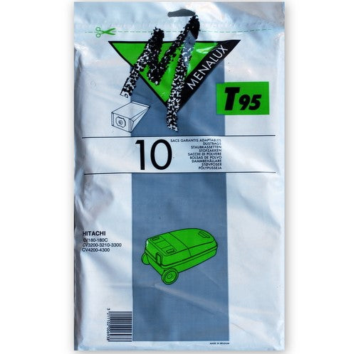 Hitachi CV180-180C, CV3200-3210-3300, CV4200-4300 Vacuum Bags (AF267) ONLY 2 PACKS LEFT IN STOCK - CLEARANCE STOCK