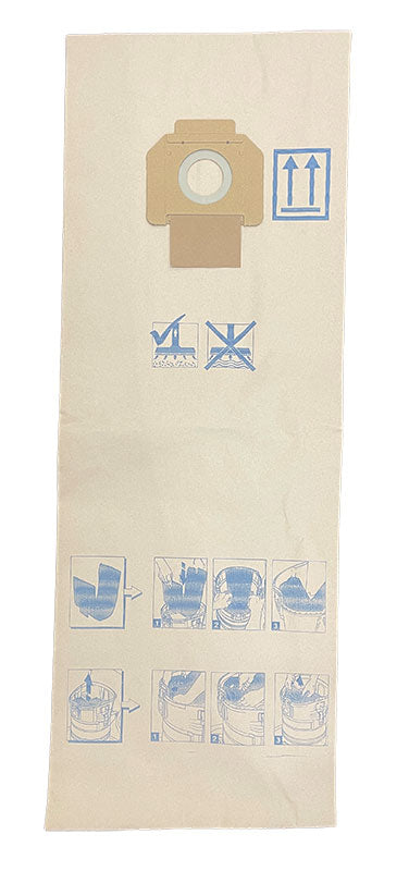 Nilfisk Alto Attix IVB7 Series Filter Vacuum Bags - 5pk (302001909)