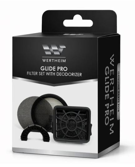 Wertheim WG-701 Glide Pro 2-in-1 Hard Floor Cleaner and Washer Filter Set with Deodoriser (32201970)