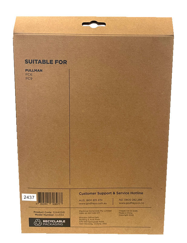 Clean Up CU934 Paper Vacuum Cleaner Bags (32440581)