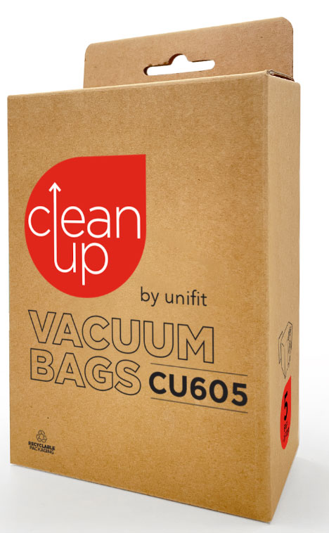 Clean Up CU605 Synthetic Vacuum Cleaner Bags (32440548)