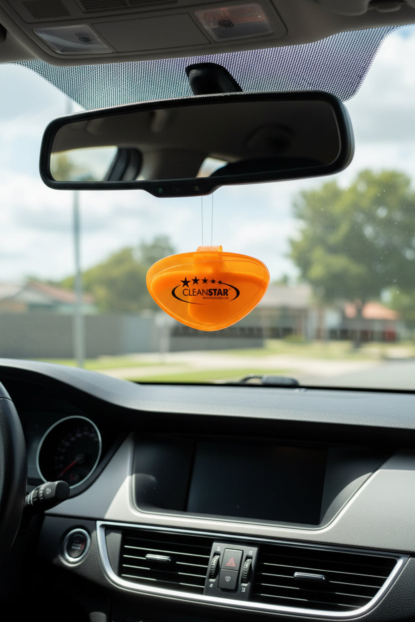 Clip On Freshener - LONG LASTING - Mango Fragrance - Single (CO-MANGO)