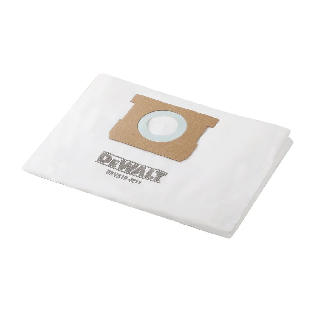DeWalt DXV23P, DXV34P, DXV38S Wet and Dry Vacuum Cleaner 22 - 37L Synthetic Dust Bag (DXVA19-4211)