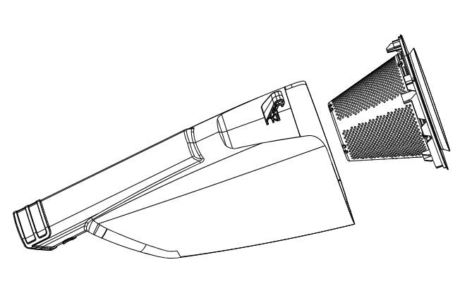 Black and Decker BCHV001B, BCHV001C1 Dustbuster Dust Canister (NA076336)