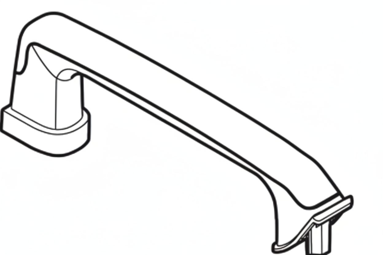 Nilfisk IVB5 Vacuum Cleaner Handle (302001914)**#