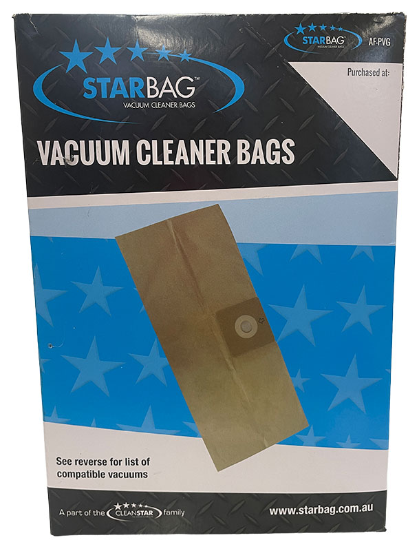 Pacvac Glide 300 and Fantovac Vacuum Cleaner Bags - 10pk (AF-PVG)