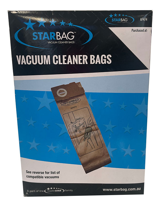 Hako, Karcher, Sebo, Cleanfix Upright Vacuum Cleaner Bags - 10pk (AF474)