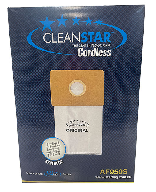 Cleanstar Prostar Synthetic Vacuum Cleaner Bags - 5pk (AF950S)