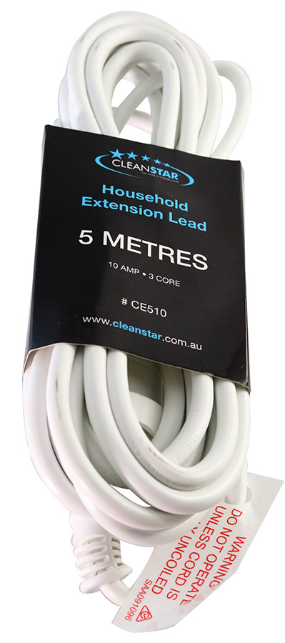 5 Metre White Extension Lead (CE510)