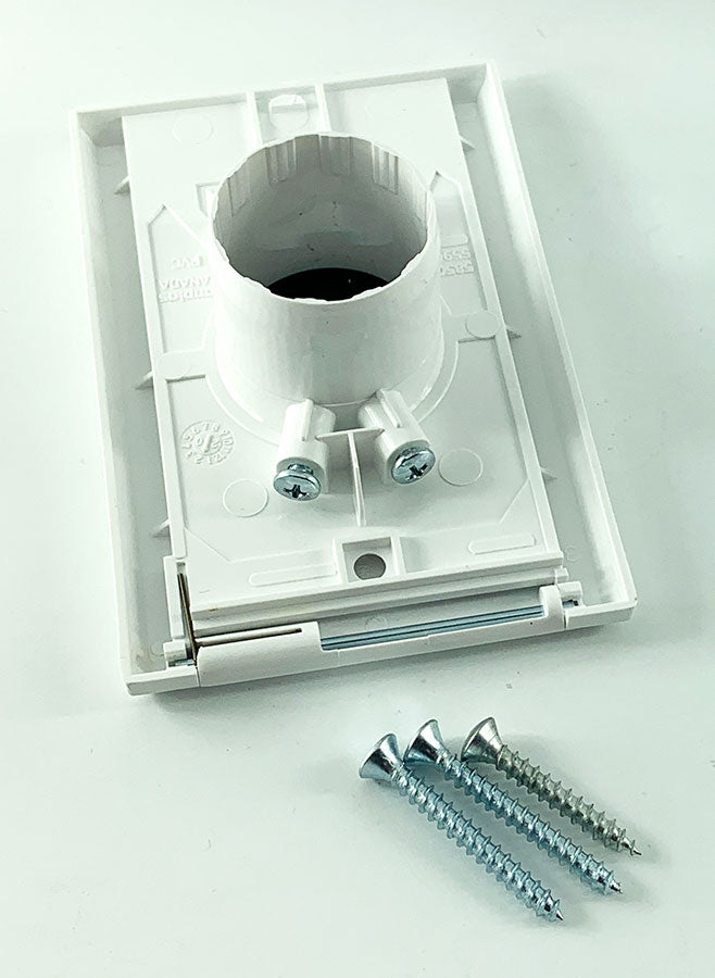 Ducted Vacuum Cleaner Wall Inlet - White (INL7)