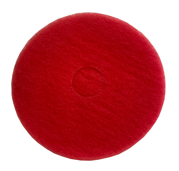 Glomesh 380mm Red Regular Speed Spray Buffing Pads - 5 Pack (TK380RED)