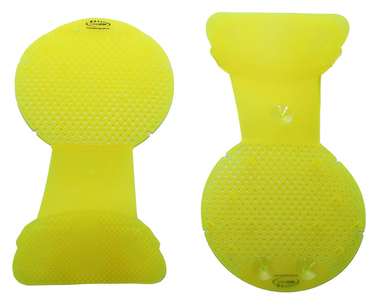 Drip Catching Urinal Screen Non Clip - Citrus Lemon Fragrance - 10 Pack (URIN-LEMON-10)