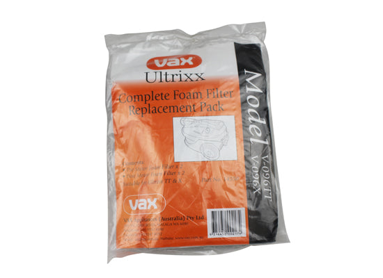 Vax Ultrixx V-096TT & V-096X Vacuum Cleaner Foam Filter Pack (14550)