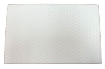 MotorScrubber SHOCK Low Profile Oscillating Floor Cleaner White Melamine Pads - 10 pack (011-0075-10)