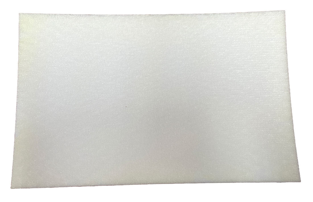 MotorScrubber SHOCK Low Profile Oscillating Floor Cleaner White Melamine Pads - 10 pack (011-0075-10)