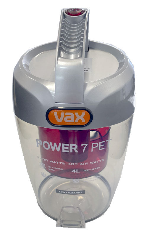 Vax Power 7 Pets VX72 Vacuum Cleaner Dust Bin Assembly (029246045001)
