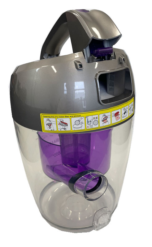 Vax VX72, VX75 and VX77 Bagless Vacuum Cleaner Dirt Bin Assembly (029246050003)