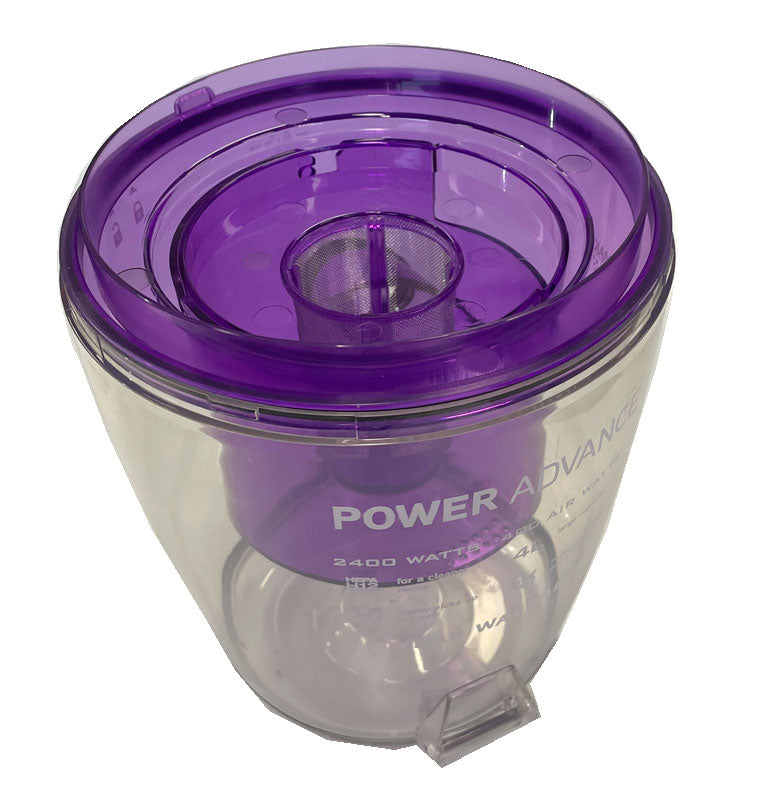Vax VX72, VX75 and VX77 Bagless Vacuum Cleaner Dirt Bin Assembly (029246050003)