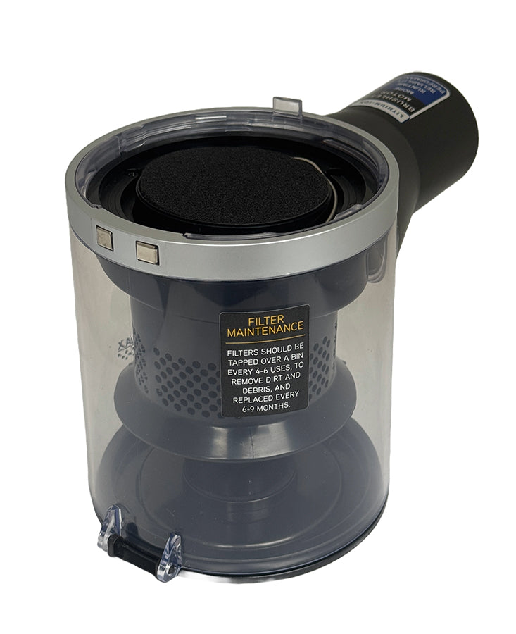 Vax Slimvac Pro VSV21W Stick Vacuum Dust Bin Assembly (029550001002)