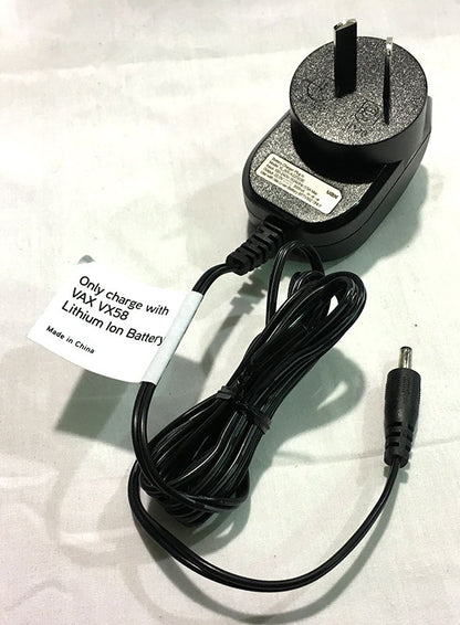 Vax VX58 Stick Vac Vacuum Cleaner Battery Charger (029941045006)