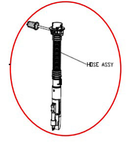 Vax VACCW25L Rapid Power Refresh Carpet Cleaner Hose Assembly (29973039006)***# AVAILABLE FROM LATE OCTOBER 2026