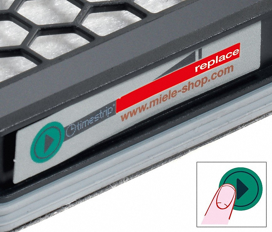 Miele SF-AA 30 Active AirClean Vacuum Cleaner Filter (09616080) installation