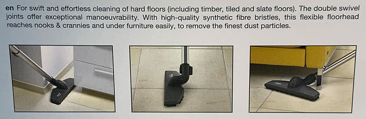 Miele SBB 300-3 Hard Floor Twister Brush (09730770)