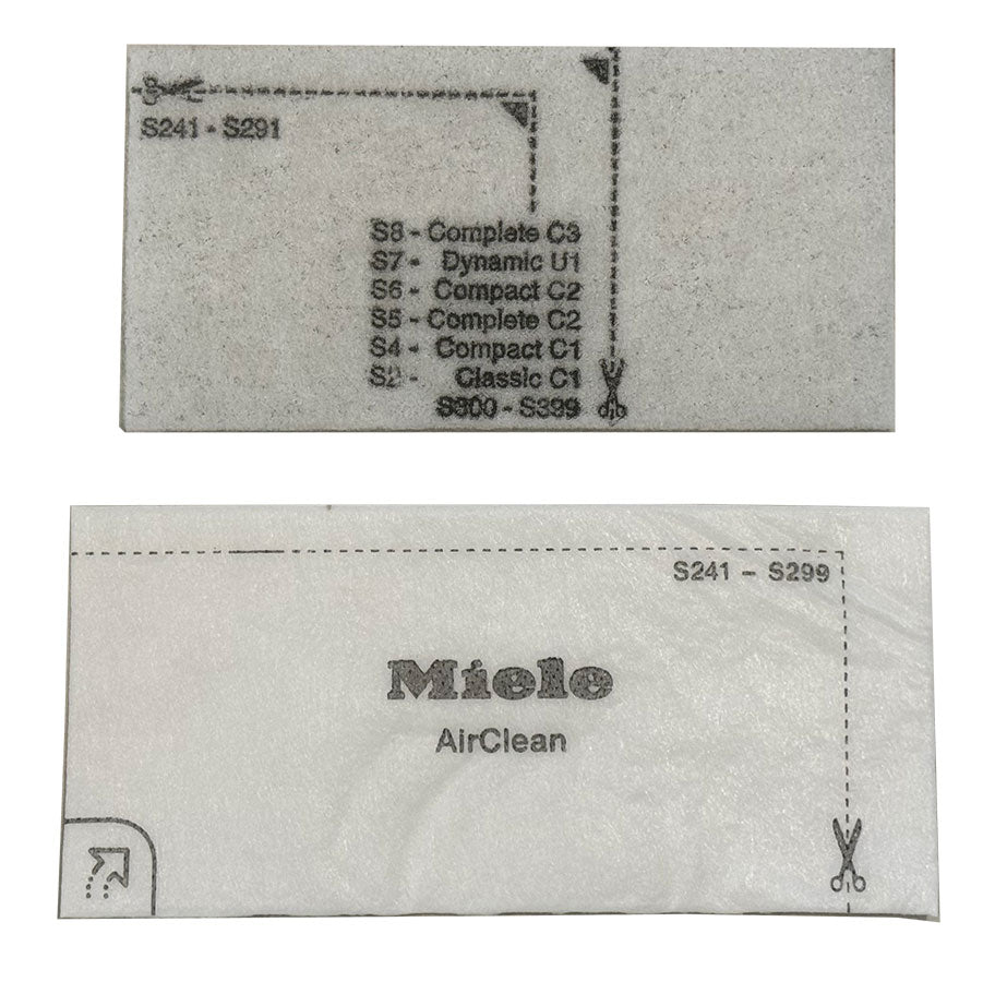Miele Type U Synthetic HyClean Vacuum Cleaner Dust Bags (10123250)