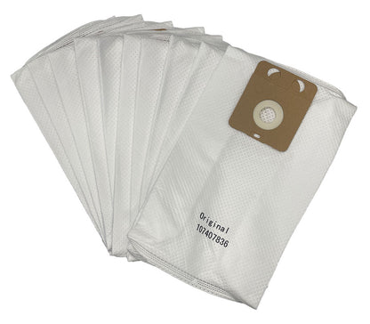 Nilfisk VP600 Vacuum Cleaner Fleece Dust Bags -10pk (107413076)