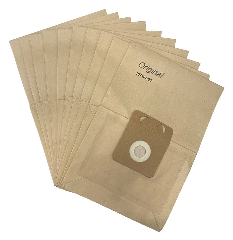 Nilfisk VP600 Paper Vacuum Cleaner Bags - 10 Pk (107413077)