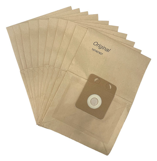 Nilfisk VP600 Paper Vacuum Cleaner Bags - 10 Pk (107413077)
