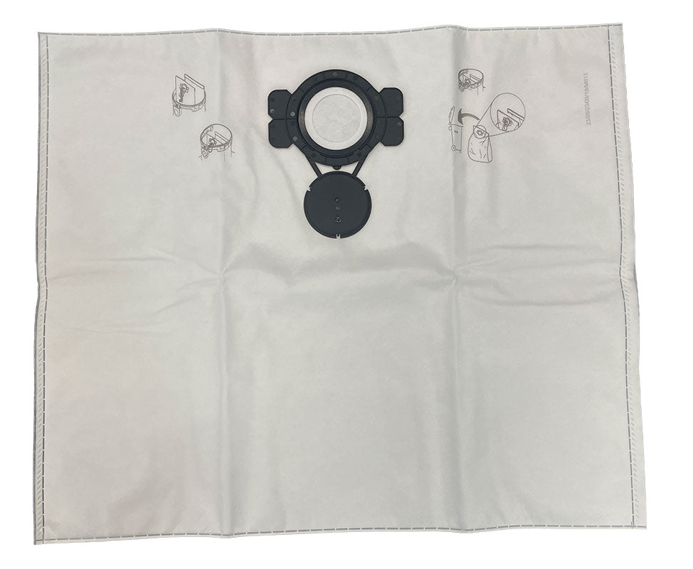 Nilfisk ALTO Attix 30 Series, 350, 360, Centix 60, IVB3, IVB30 Fleece Vacuum Cleaner Bags - 5pk (107419591)