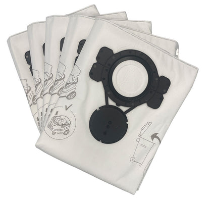 Nilfisk VHS40, VHS42, Attix 33, Attix 44 Vacuum Cleaner Fleece Filter Dust Bags - 5pk (107419593)