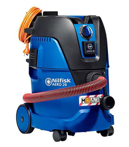 Nilfisk Aero Safety 26-W2M PC Wet and Dry Vacuum Cleaner (107420048)