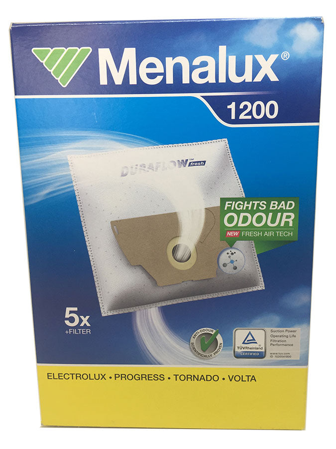 Electrolux Mondo Z1100 Series and Volta Dolphin U5001 Vacuum Cleaner Bags (1200)