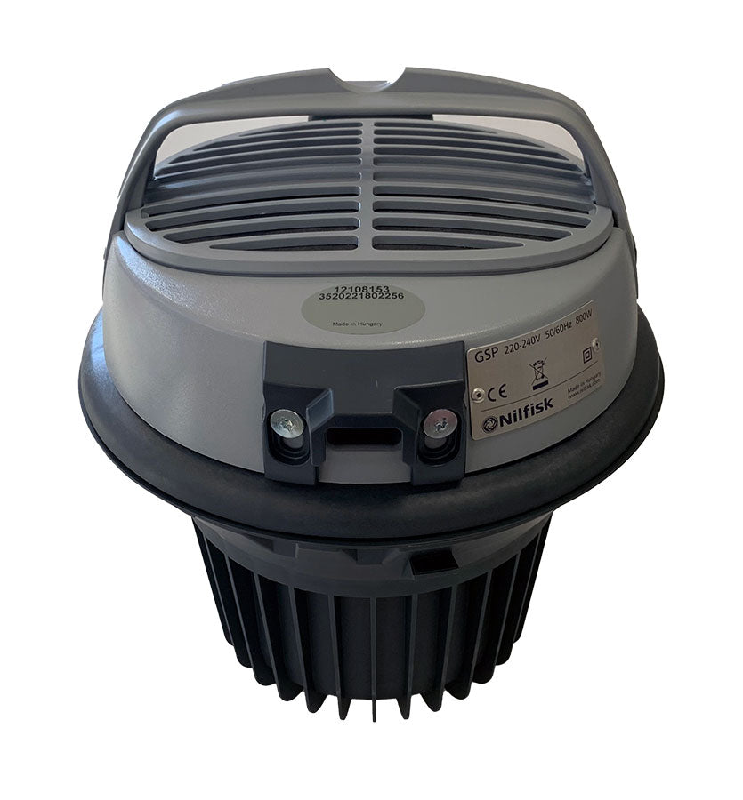 Original Nilfisk GM80, GS90 Head Unit Complete Motor Replacement Solution 800 Watt (12108153)
