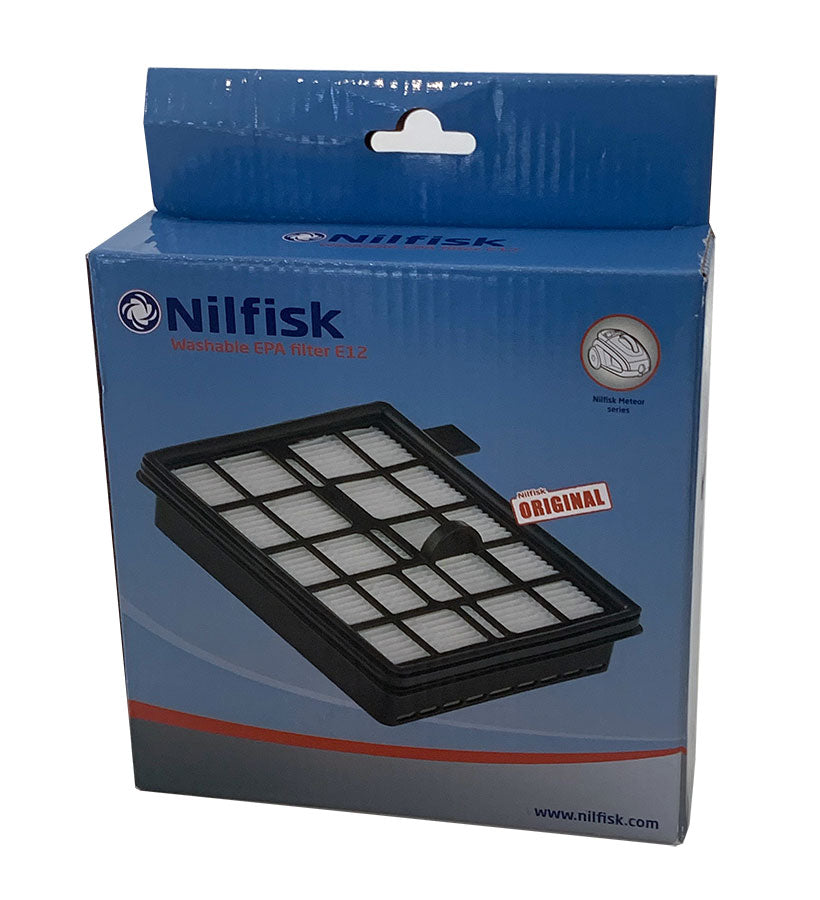 Nilfisk Meteor Series E12 EPA Washable Vacuum Cleaner Filter (12404730)