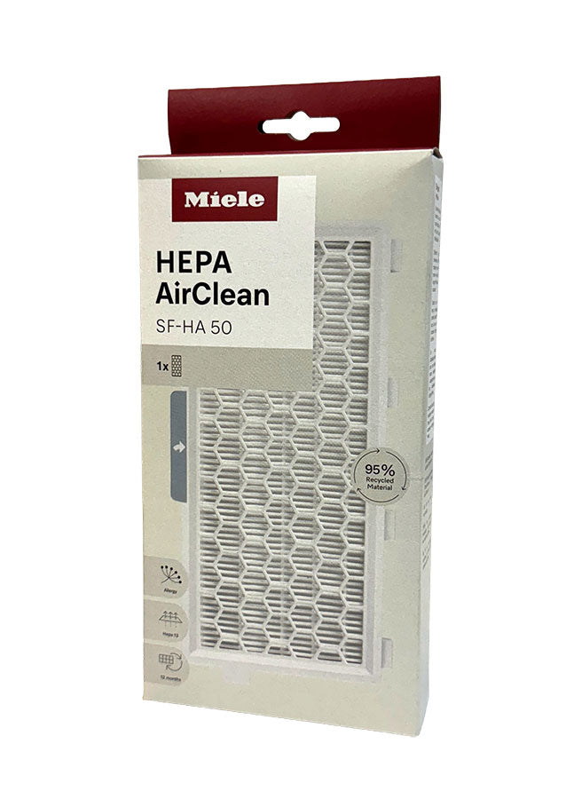 Miele SF-HA 50 HEPA AirClean Vacuum Cleaner Filter (12785390)