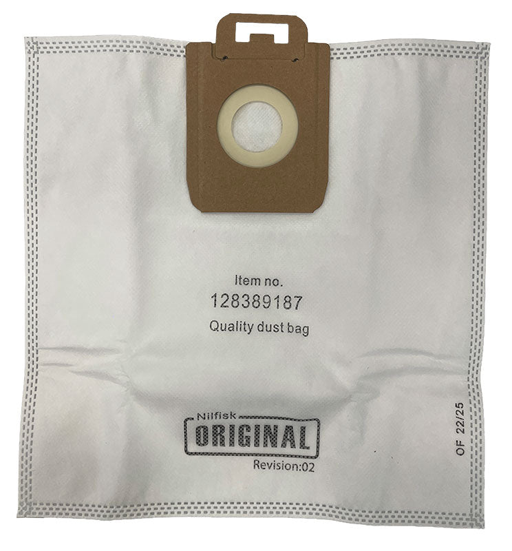 Nilfisk Power Series and Select Series Synthetic Vacuum Cleaner Bags - 4pk (128389187)