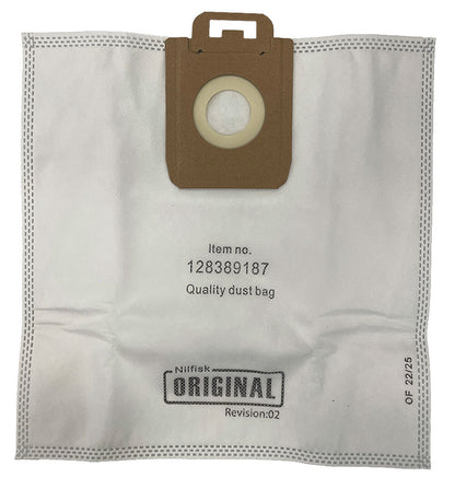 Nilfisk Power Series and Select Series Synthetic Vacuum Cleaner Bags - 4pk (128389187)