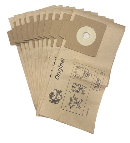 Nilfisk UZ934, GM110, GM130 Vacuum Cleaner Bags - 10pk (1406905020)