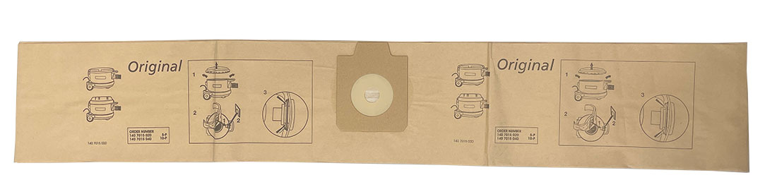 Nilfisk GD930, UZ930, GD950, DP9000, Z970, Z990 Vacuum Cleaner Bags - 10pk (1407015040)