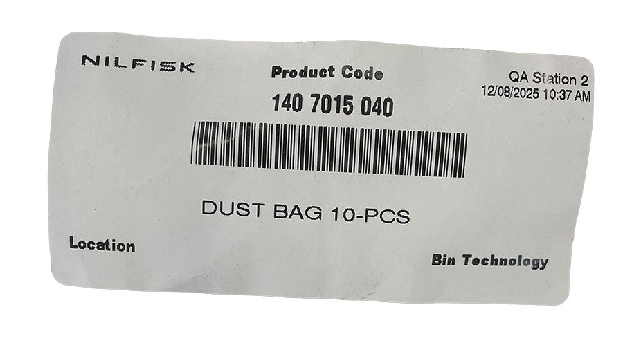 Nilfisk GD930, UZ930, GD950, DP9000, Z970, Z990 Vacuum Cleaner Bags - 10pk (1407015040)