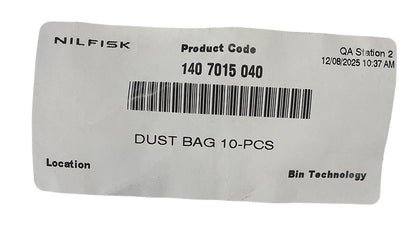 Nilfisk GD930, UZ930, GD950, DP9000, Z970, Z990 Vacuum Cleaner Bags - 10pk (1407015040)