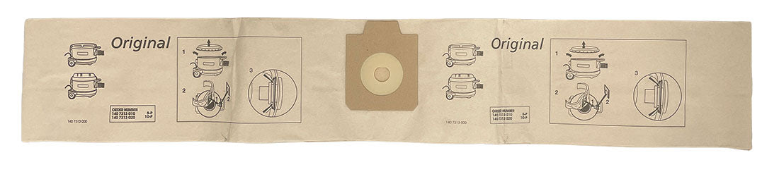 Nilfisk UZ930 & GD930 Hi Filtration Vacuum Bags - 10pk (1407313020)