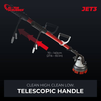 MotorScrubber JET3 Handheld Scrubber with Spray Scrub Technology Starter Kit (MSJET3)#