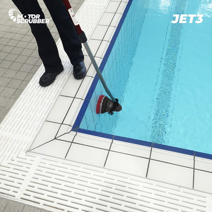 MotorScrubber JET3 Handheld Scrubber with Spray Scrub Technology Starter Kit (MSJET3)#